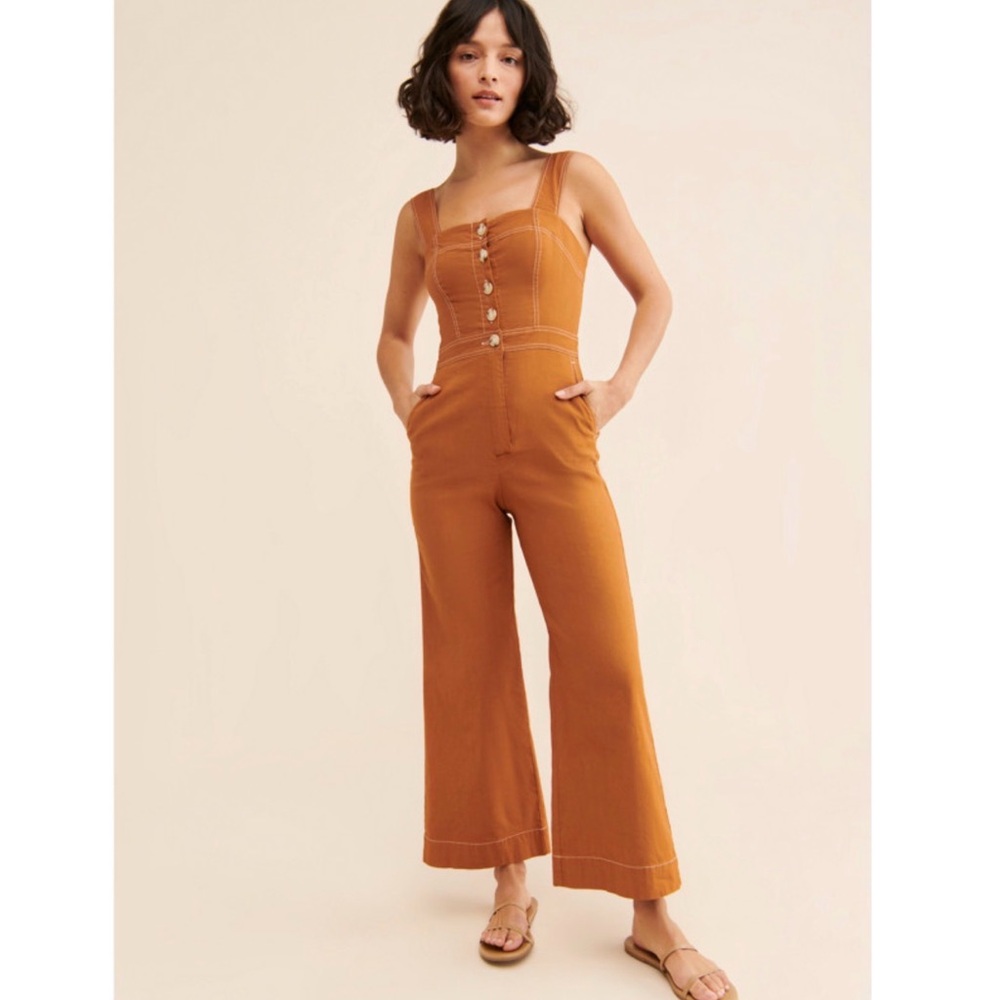 Anthropologie Portside Button-Front Jumpsuit
Maeve